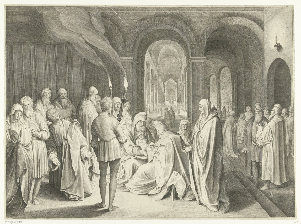 Obrzezanie Chrystusa autorstwa Nicolaes de Bruyn