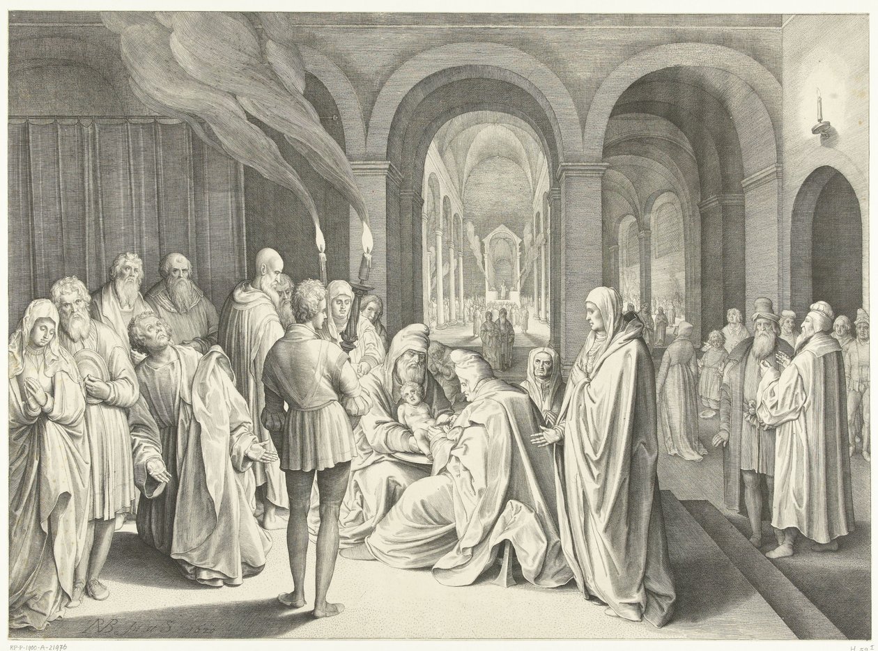 Obrzezanie Chrystusa autorstwa Nicolaes de Bruyn