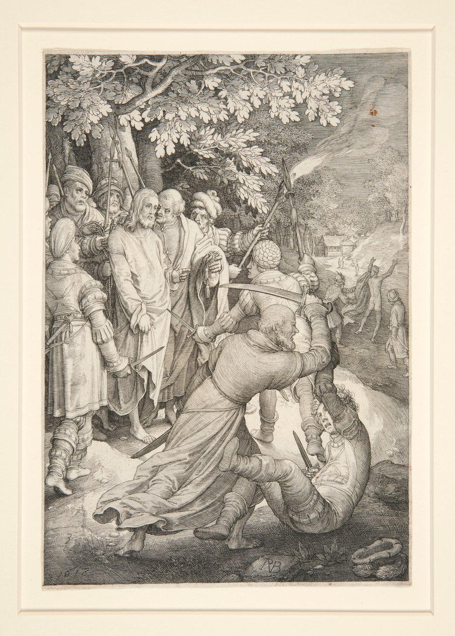 Zdrada (seria pasyjna) autorstwa Nicolaes de Bruyn