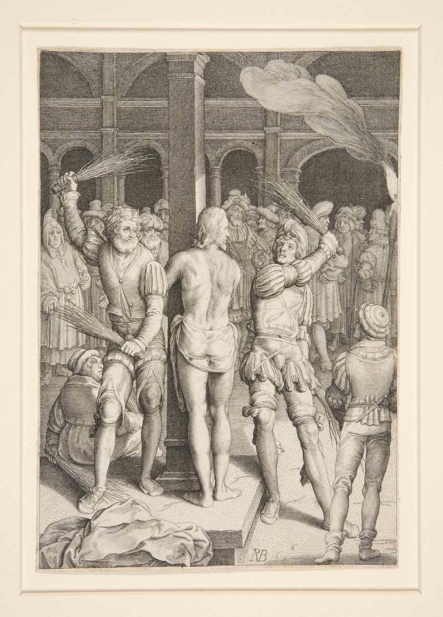 Biczowanie (Seria Pasja) autorstwa Nicolaes de Bruyn