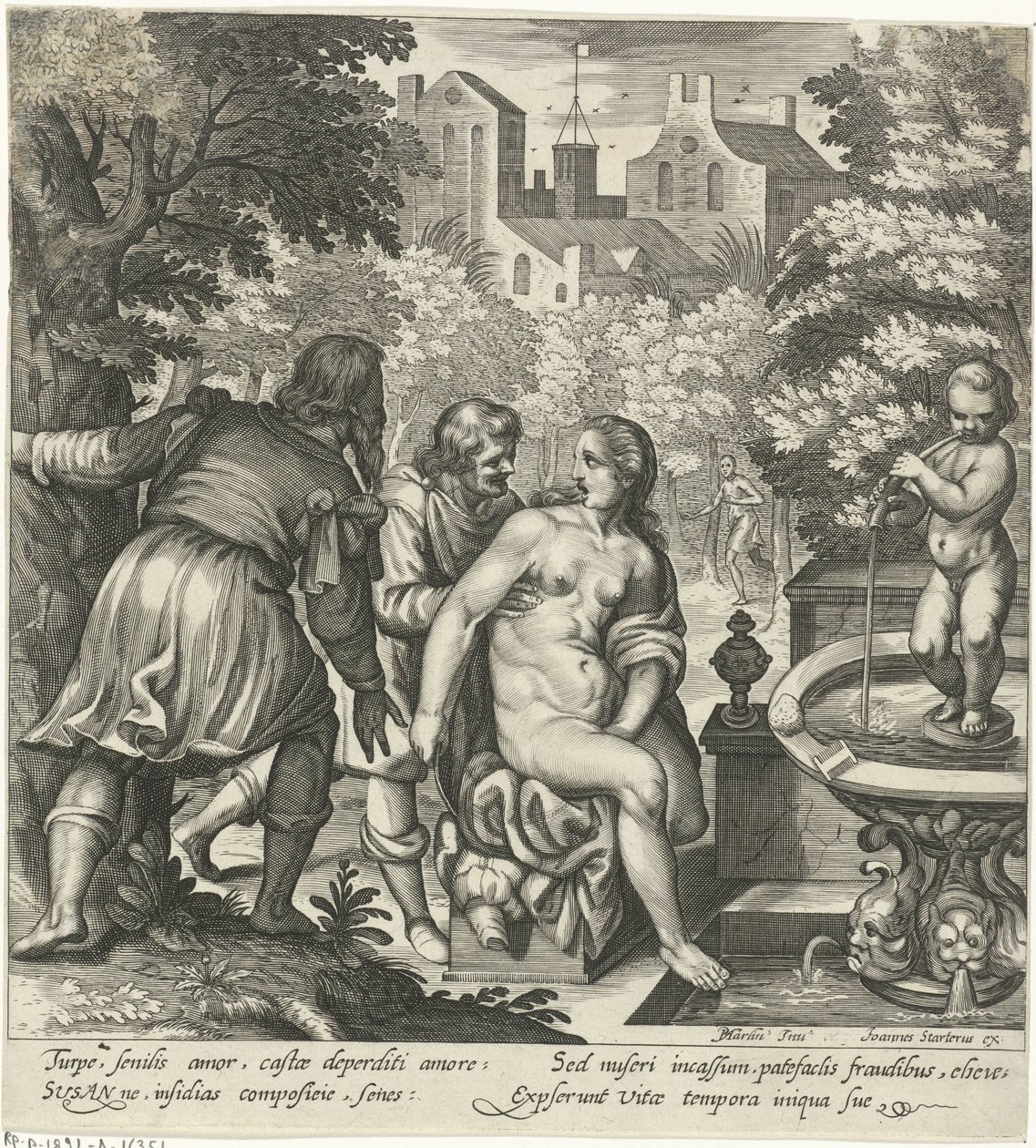 Zuzanna i Starsi autorstwa Nicolaes van Geelkercken