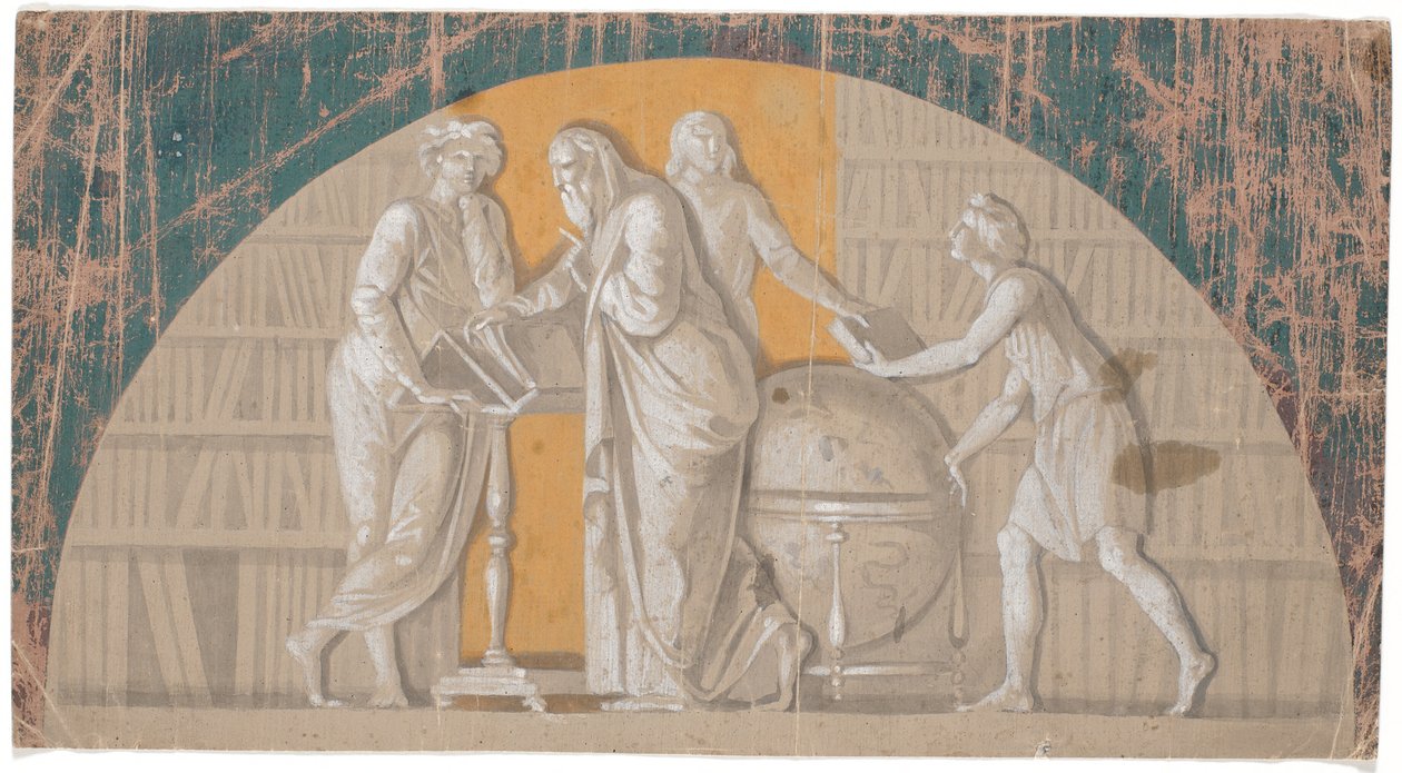 Utworzenie reg. biblioteka autorstwa Nicolai Abildgaard