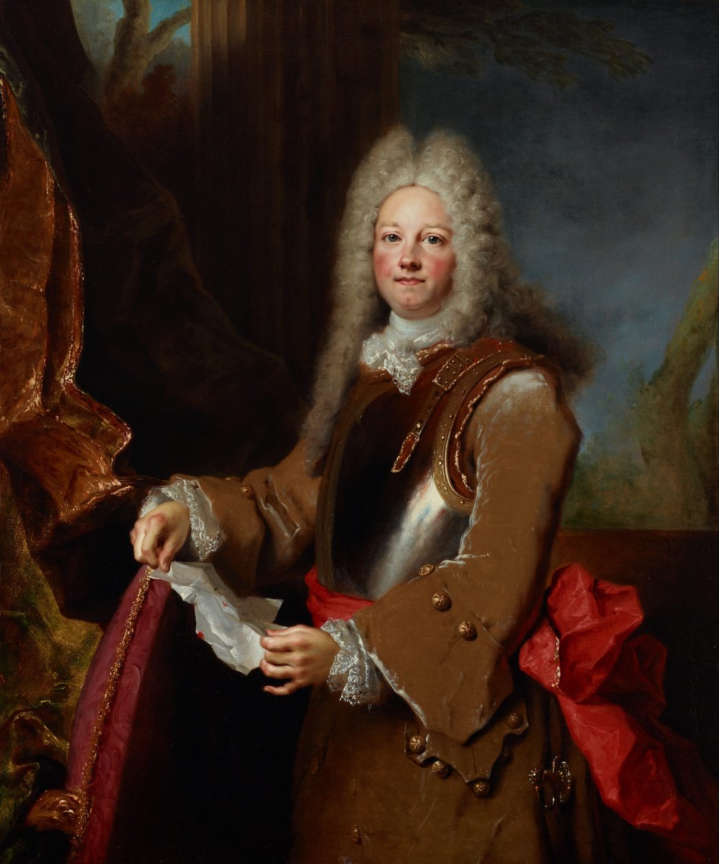 Portret oficera autorstwa Nicolas de Largillière