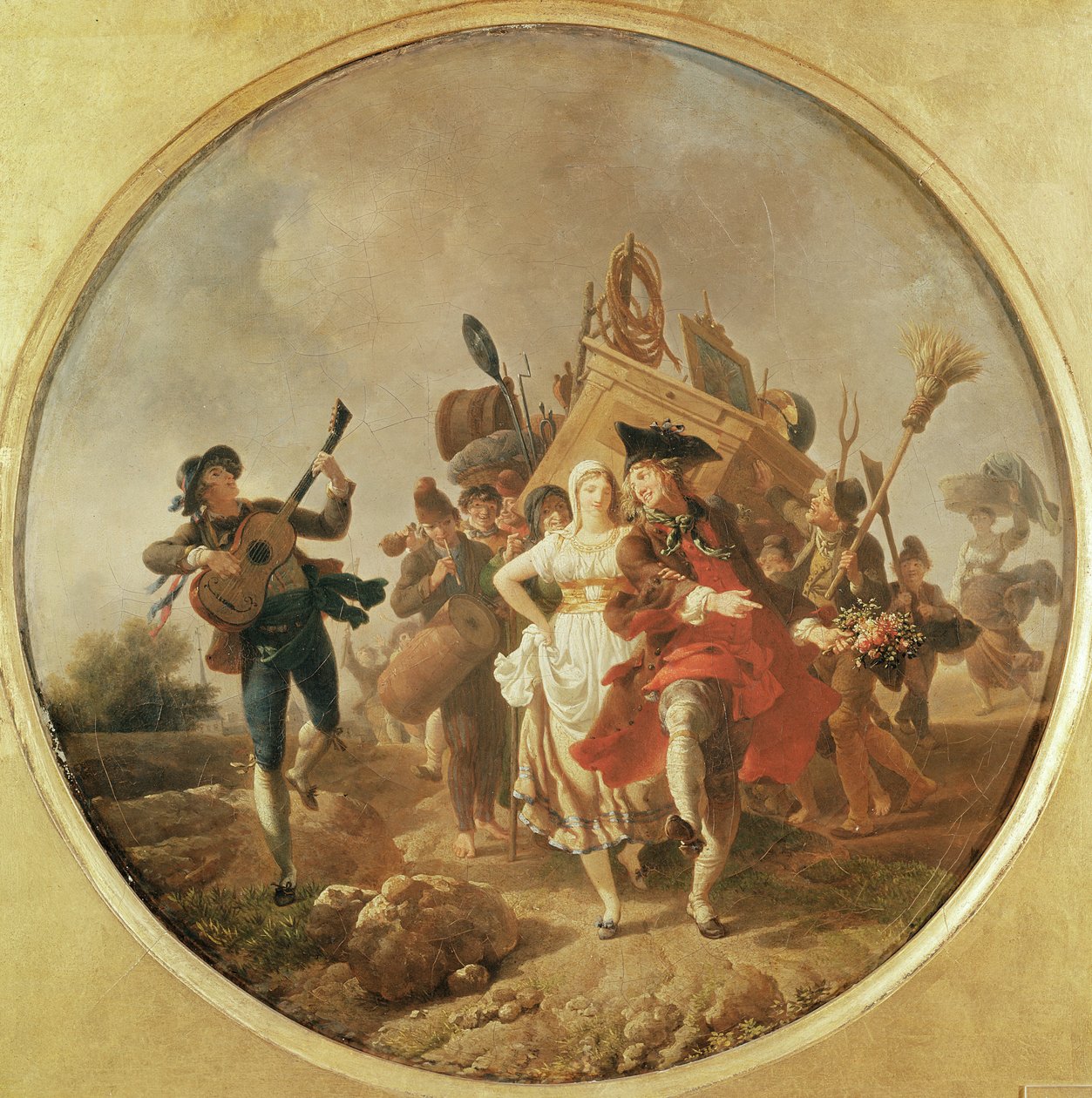 Powrót z wesela autorstwa Nicolas Antoine Taunay