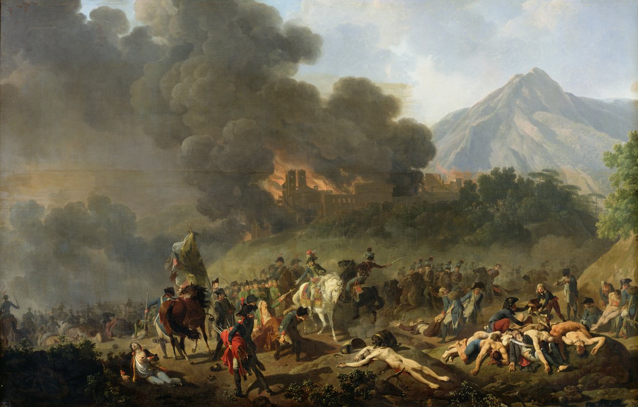 Generał Bonaparte (1769-1821) Odebranie miecza austriackiego oficera w latach 1797, 1801 autorstwa Nicolas Antoine Taunay