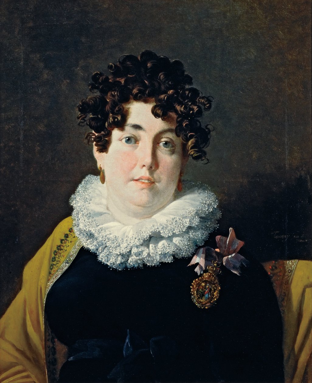Portret markizy Belas autorstwa Nicolas Antoine Taunay