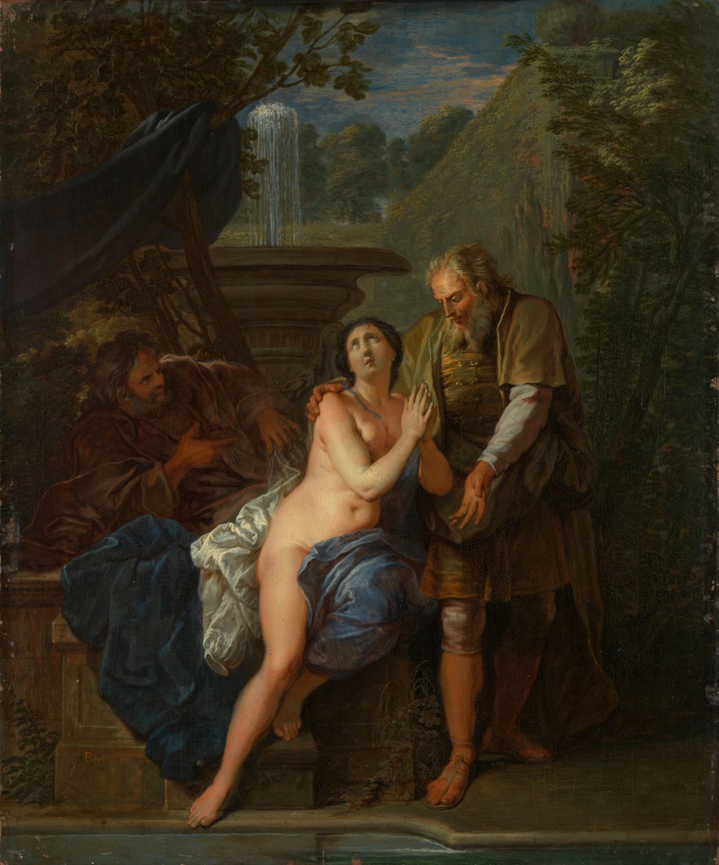 Zuzanna i Starsi autorstwa Nicolas Bertin