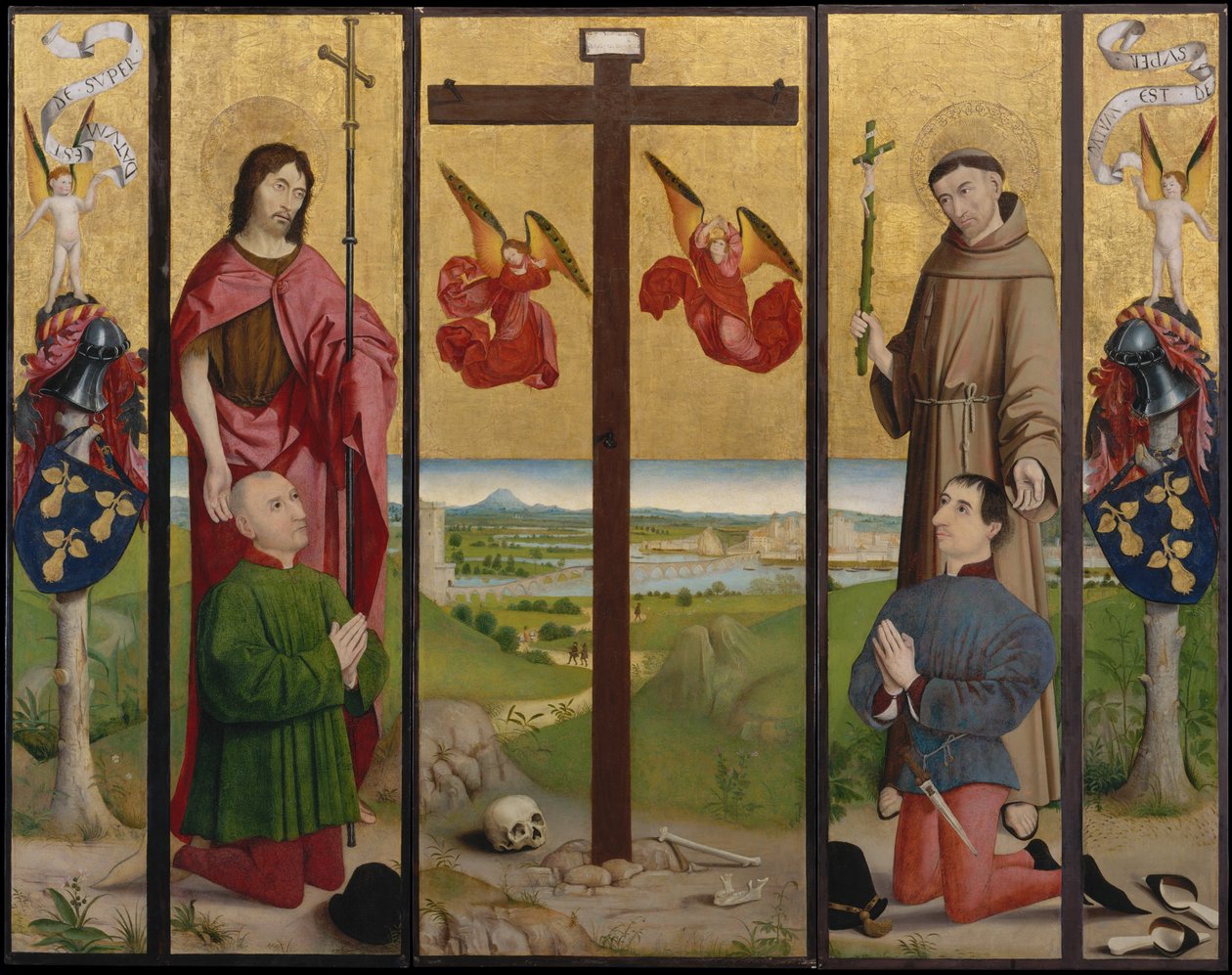 Ołtarz Pérussis, 1480 autorstwa Nicolas Froment