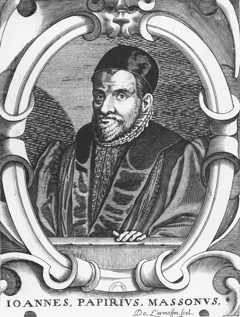 Jean Papire Masson autorstwa Nicolas II de Larmessin
