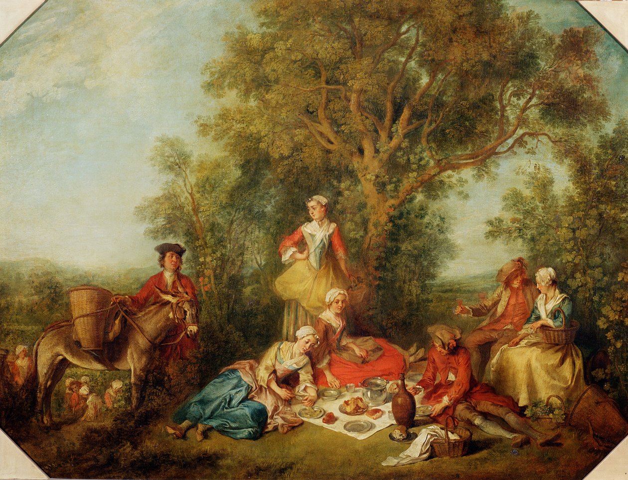 Jesień, 1738 autorstwa Nicolas Lancret
