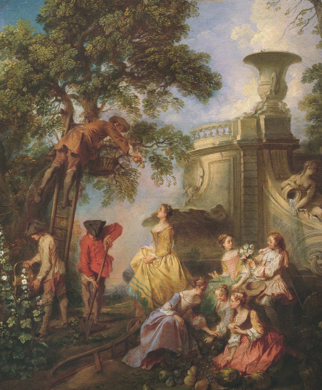 Ziemia autorstwa Nicolas Lancret