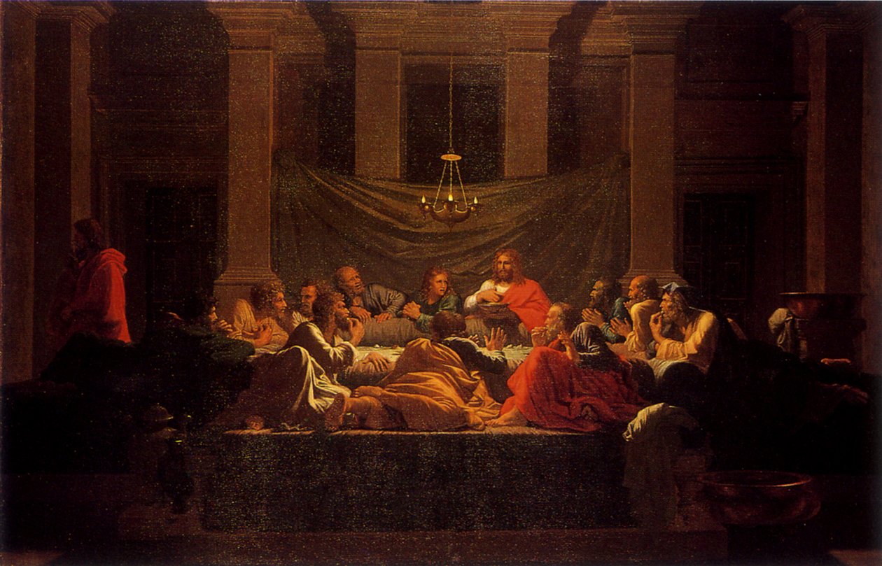 Święta Eucharystia II autorstwa Nicolas Poussin