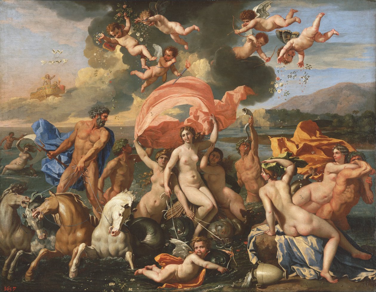 Narodziny Wenus autorstwa Nicolas Poussin