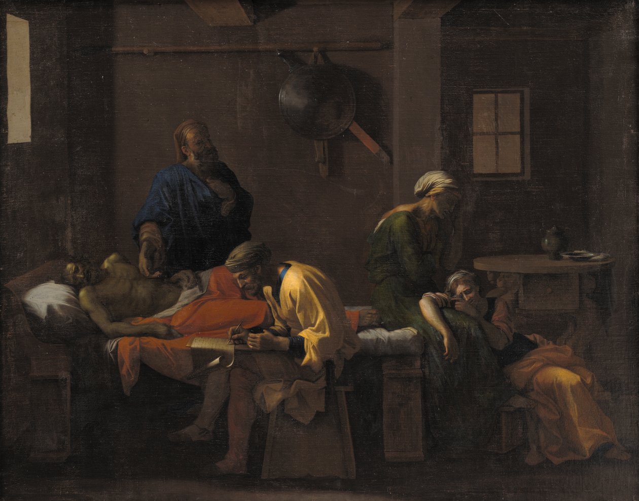 Testament Eudamidasa autorstwa Nicolas Poussin