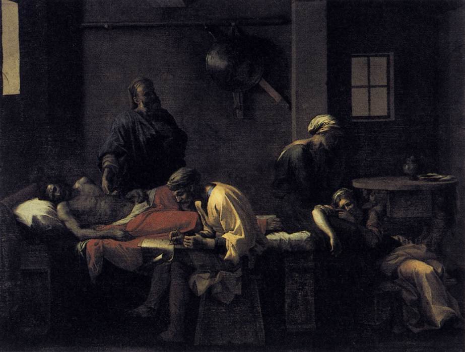 Testament Eudamidasa autorstwa Nicolas Poussin