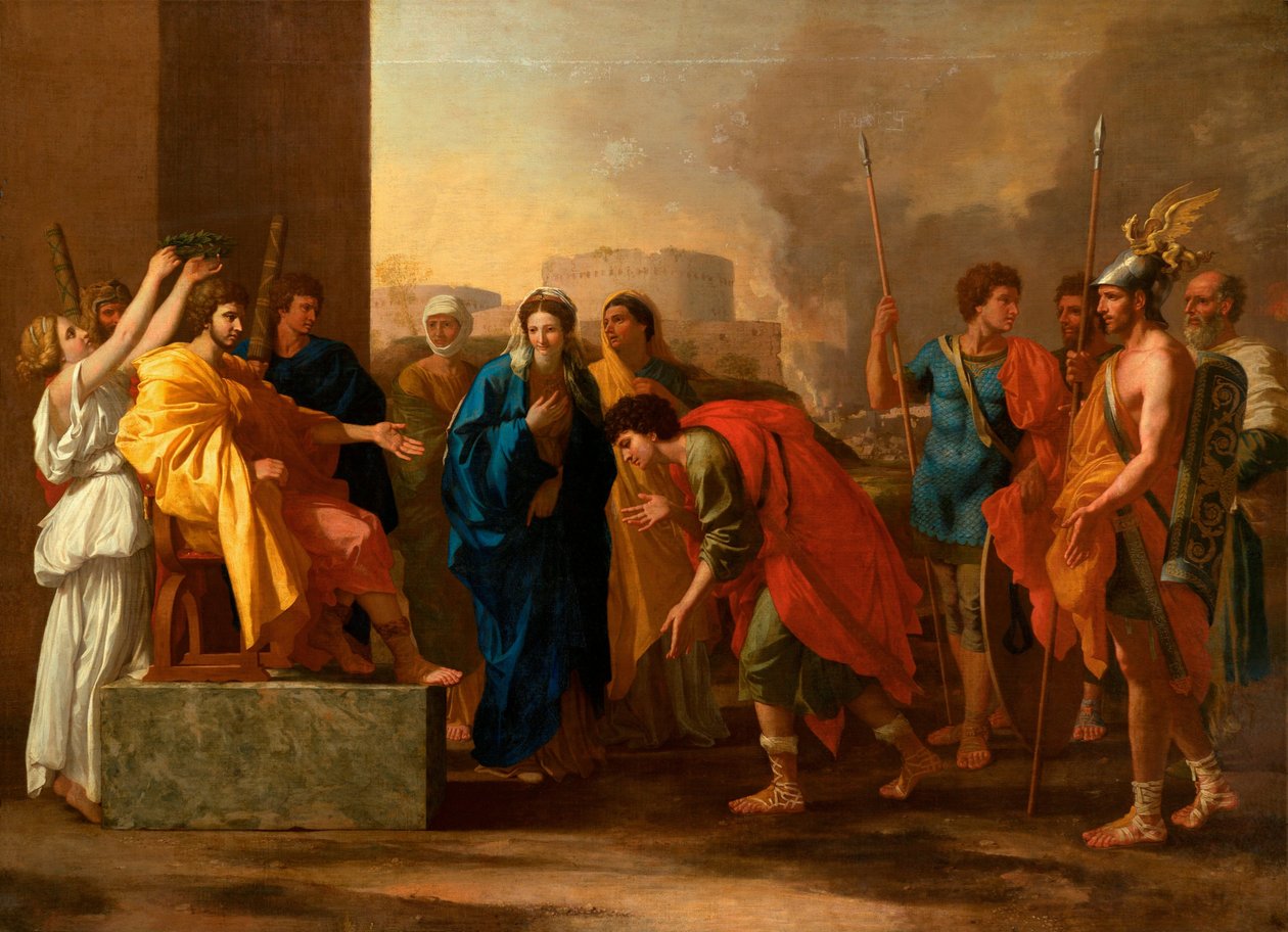 Kontynencja Scypiona autorstwa Nicolas Poussin