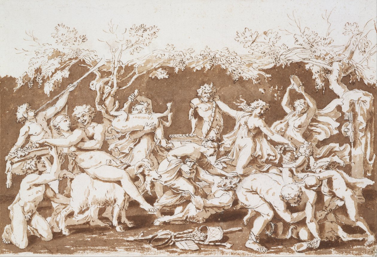 Triumf Pan autorstwa Nicolas Poussin