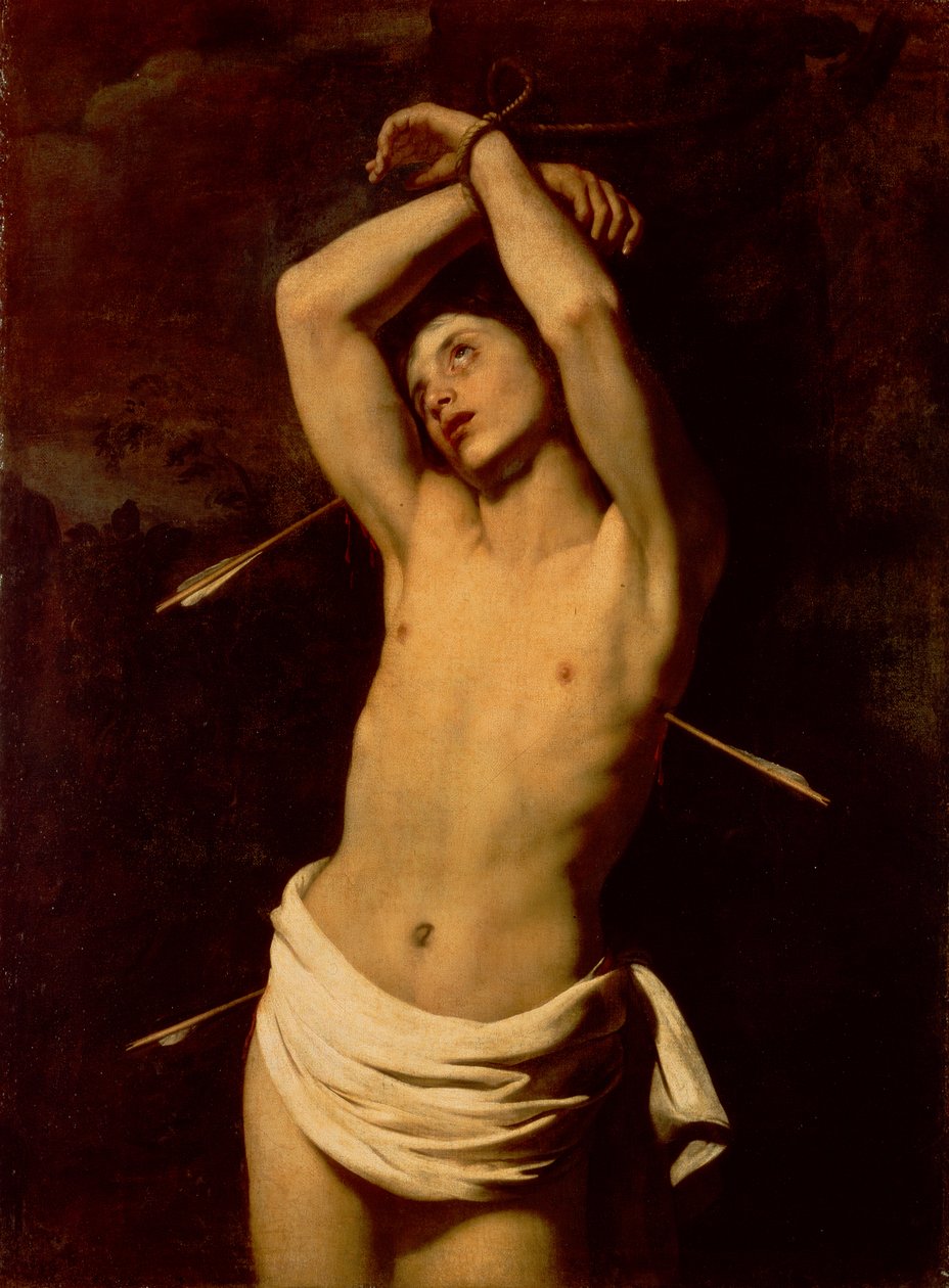 Św. Sebastian autorstwa Nicolas Regnier