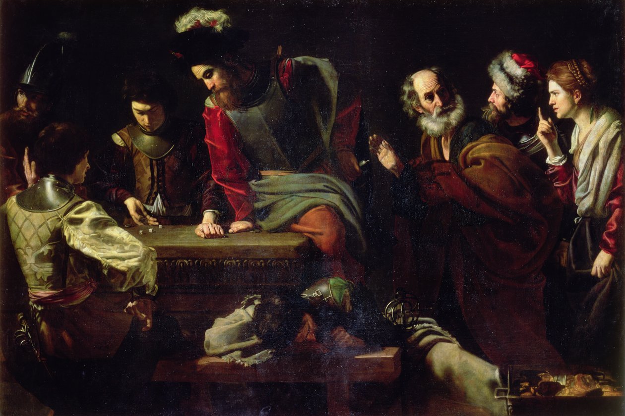 Zaparcie się św. autorstwa Nicolas Tournier