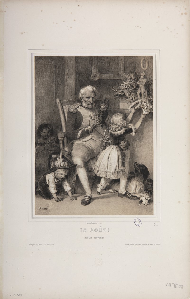 15 sierpnia! Szlachetne wspomnienia autorstwa Nicolas Toussaint Charlet