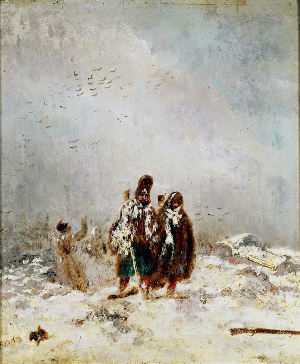 Rekolekcje z Rosji autorstwa Nicolas Toussaint Charlet