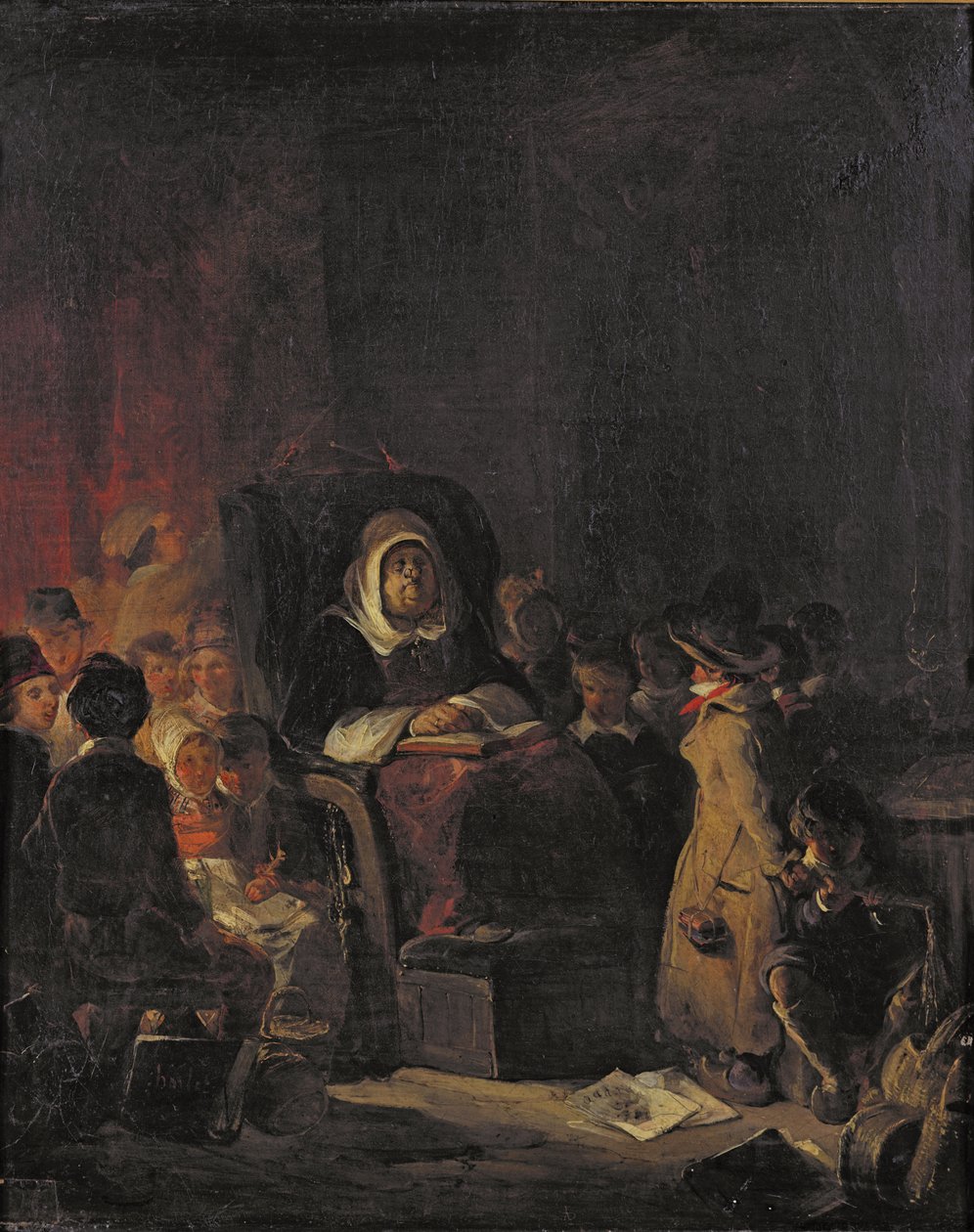 Nauczycielka autorstwa Nicolas Toussaint Charlet