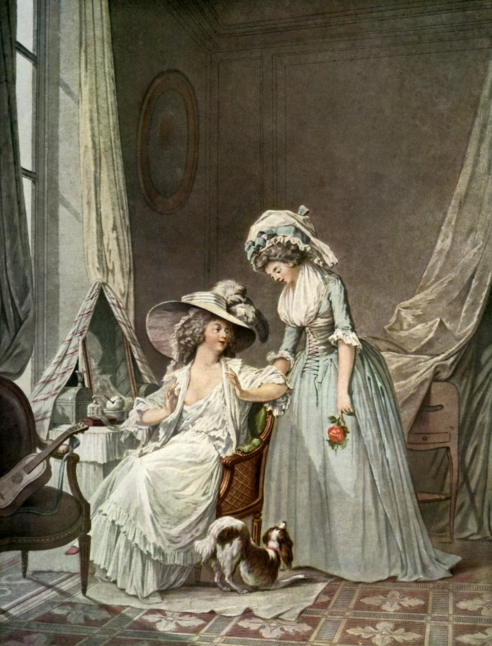 Trudna wdowa autorstwa Nicolas after Levreince