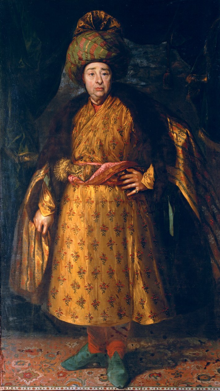 Złotnik Jean-Baptiste Tavernier (1605-1689) autorstwa Nicolas de Largillière