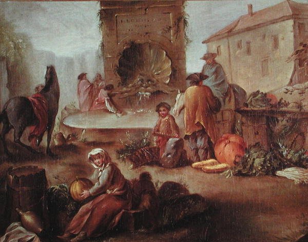 Fontanna Targowa autorstwa Nicolas Bernard Lepicie
