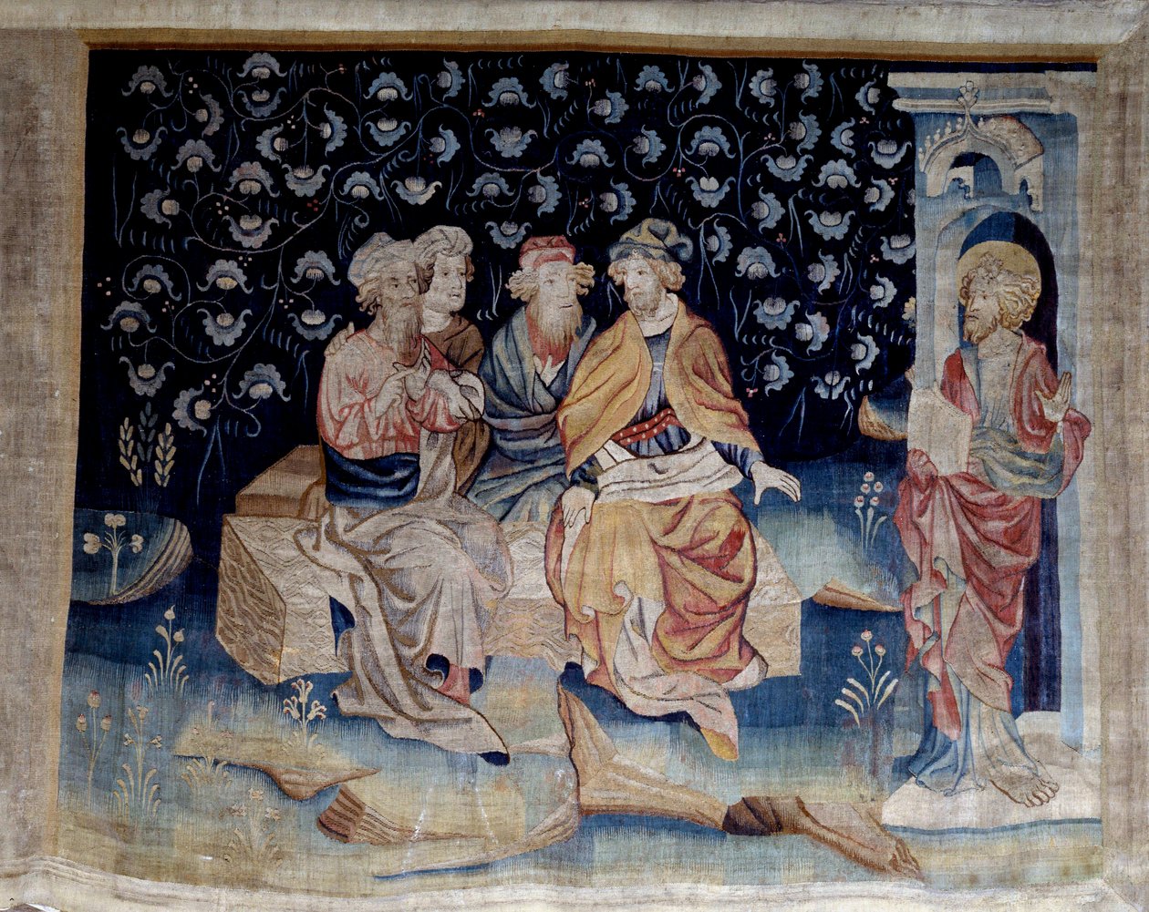 Powieszenie Objawienia (1373-1383), nr. 71: Sędziowie. Gobelin autorstwa Nicolasa Bataille