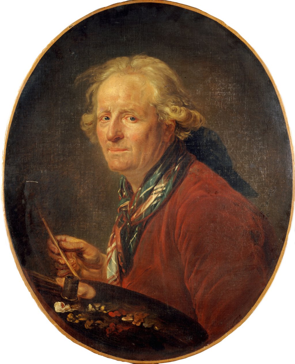 Autoportret. autorstwa Nicolas Bernard Lepicie