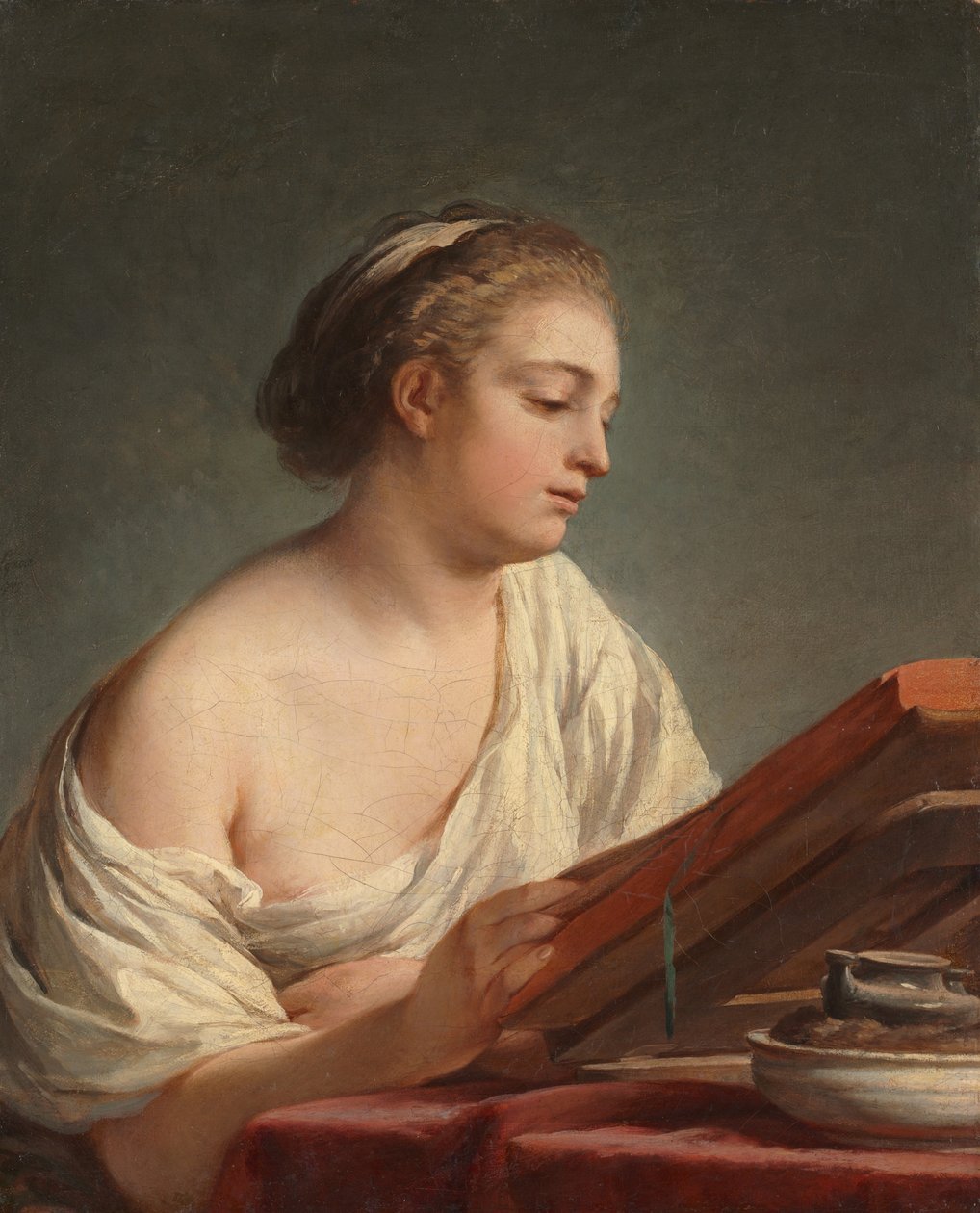 Kobieta czytająca, 1769 autorstwa Nicolas Bernard Lepicie