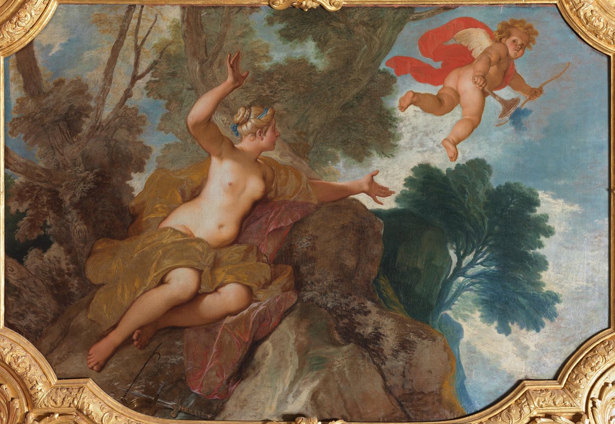 Amor verlässt Psyche autorstwa Nicolas Bertin