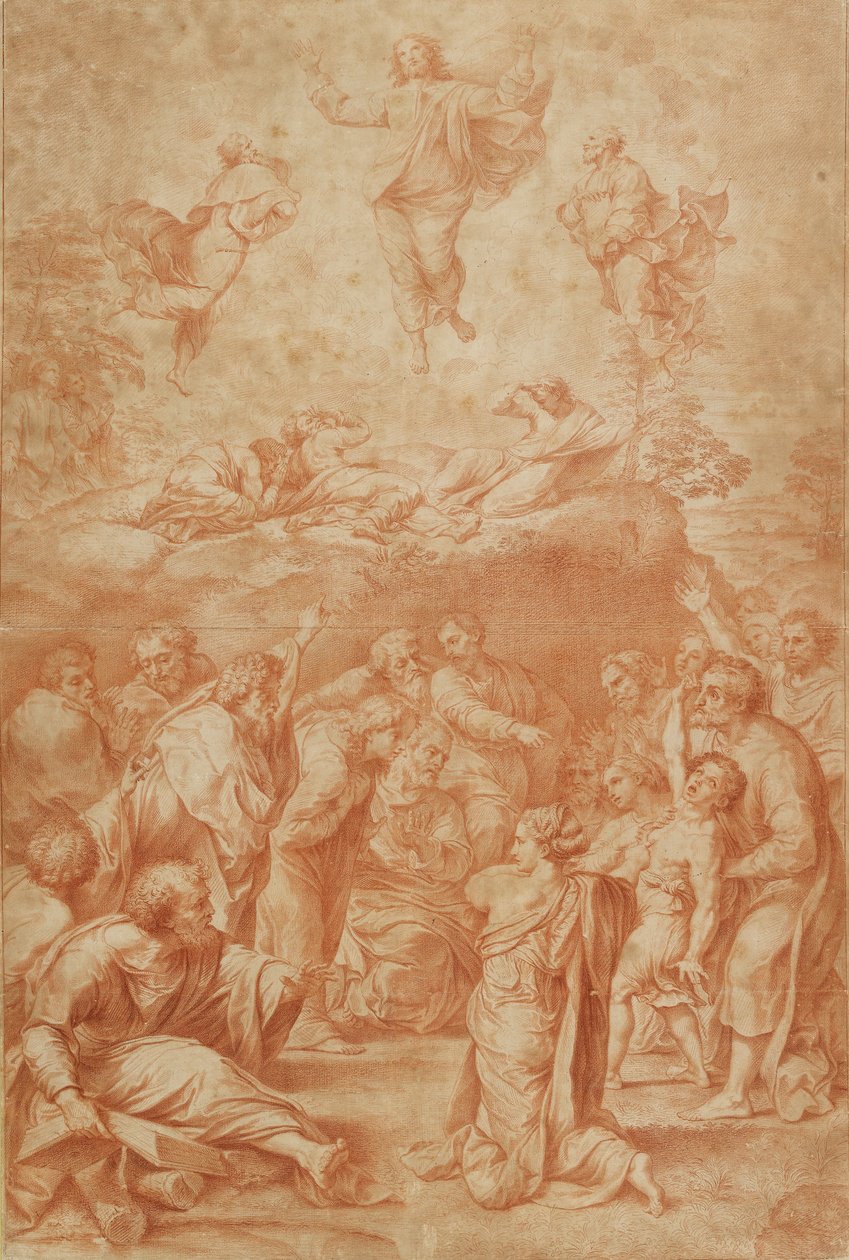 Przemienienie Pańskie, koniec XVII-pocz. XVIII w. autorstwa Nicolas Dorigny