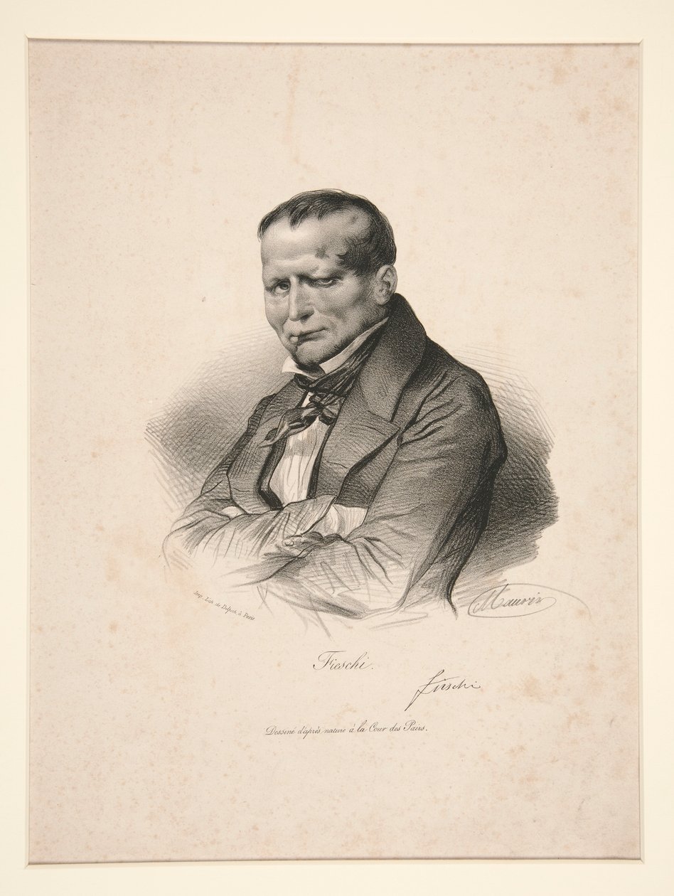 Fieschi autorstwa Nicolas Eustache Maurin