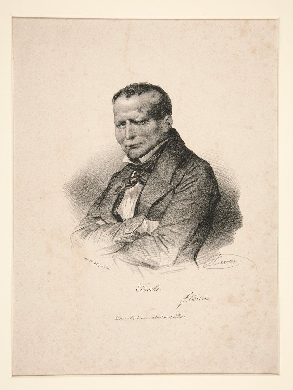 Fieschi autorstwa Nicolas Eustache Maurin