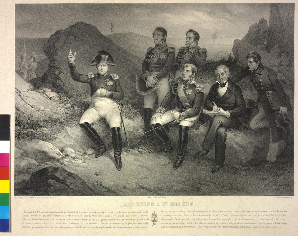 Napoleon I Bonaparte, cesarz Francuzów autorstwa Nicolas Eustache Maurin