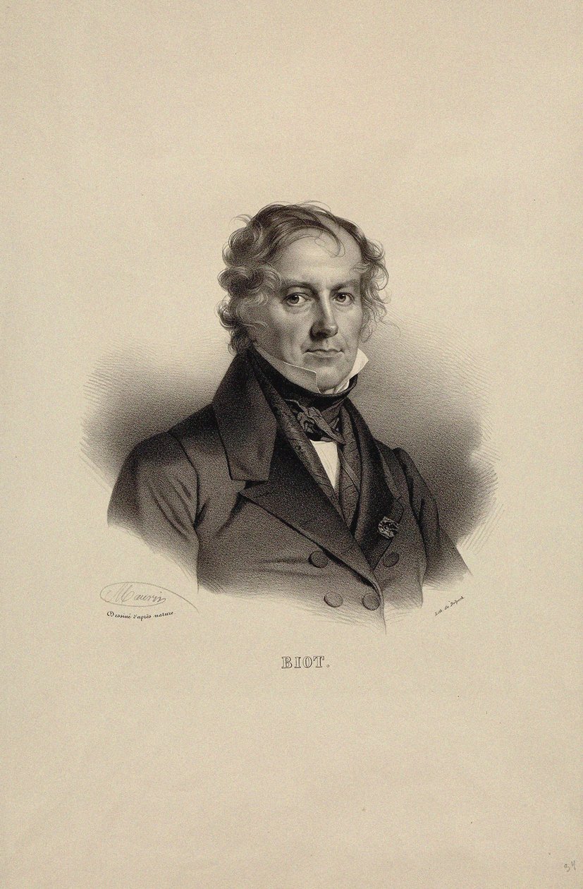 Portret Jeana Baptiste Biota 1774-1862. autorstwa Nicolas Eustache Maurin