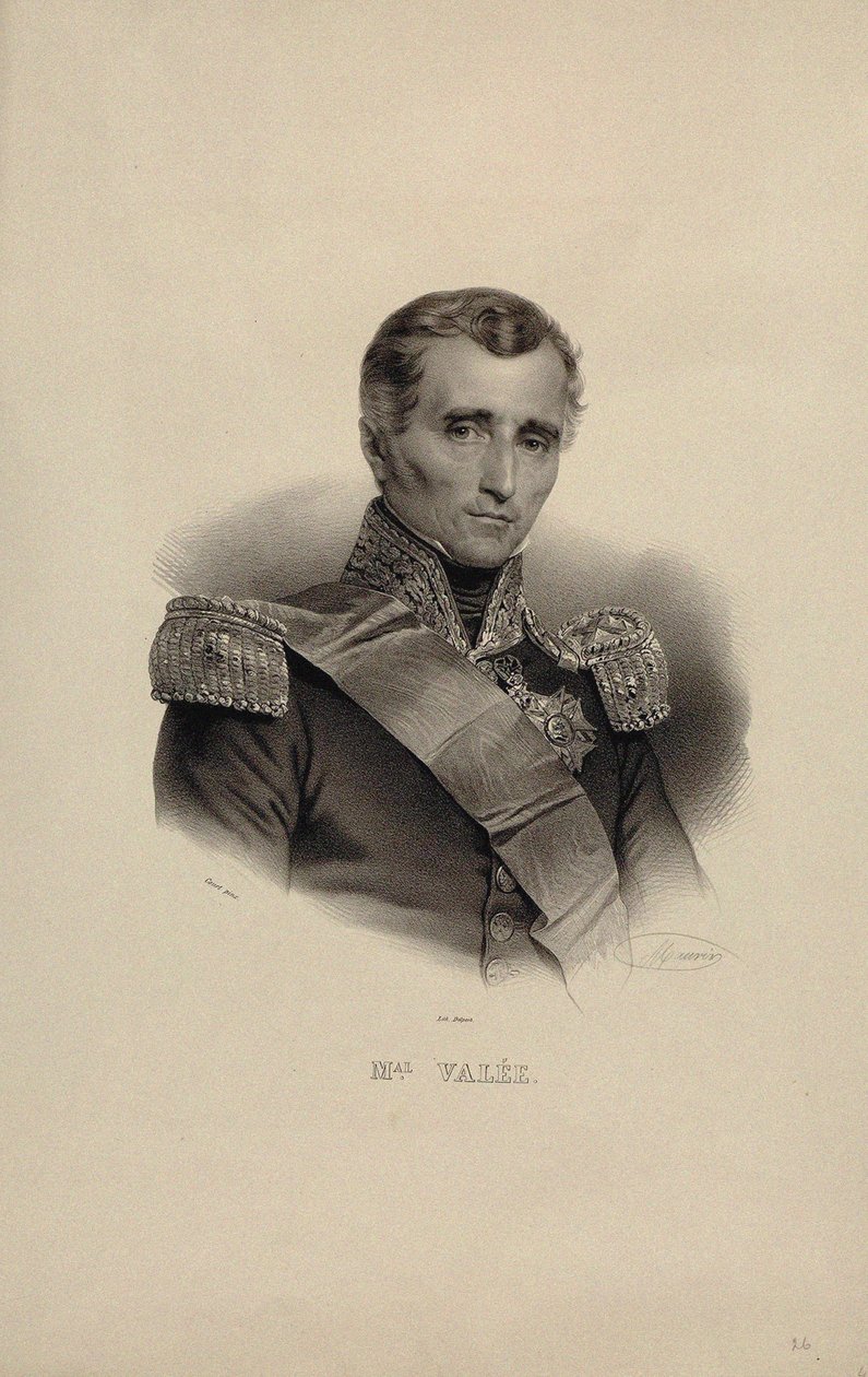 Portret Sylvaina-Charlesa, hrabia Valée 1773-1846. autorstwa Nicolas Eustache Maurin