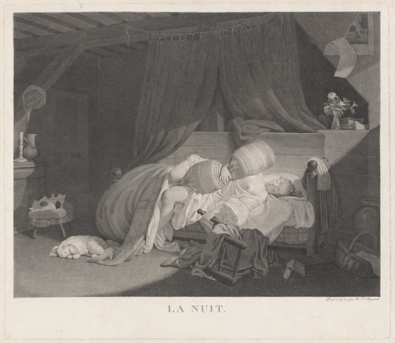 Noc autorstwa Nicolas Francois Regnault