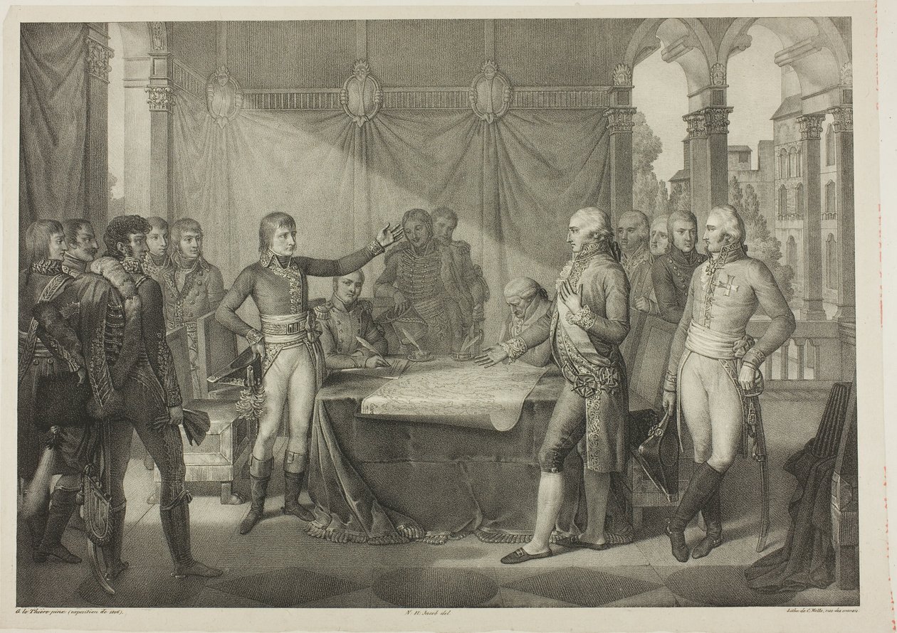 Traktat z Léoben autorstwa Nicolas Henri Jacob