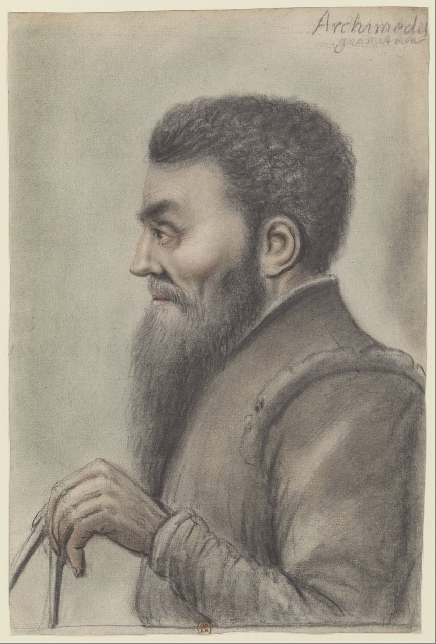 Archimedes, między 1601 a 1641 autorstwa Nicolas Lagneau