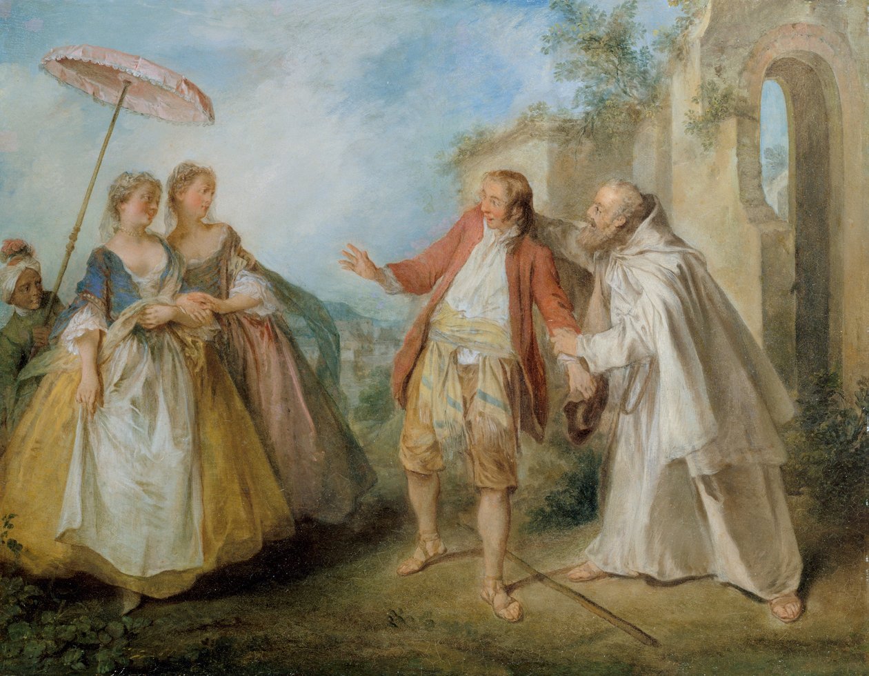 Brat Philippes Gęsi, ca. 1736. autorstwa Nicolas Lancret