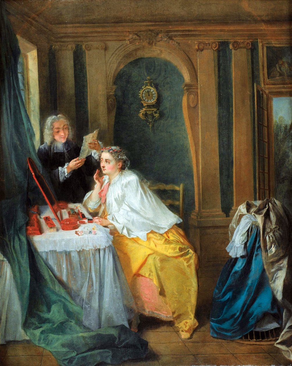 Madame Geoffrin (Marie Therese Rodet Geoffrin autorstwa Nicolas Lancret