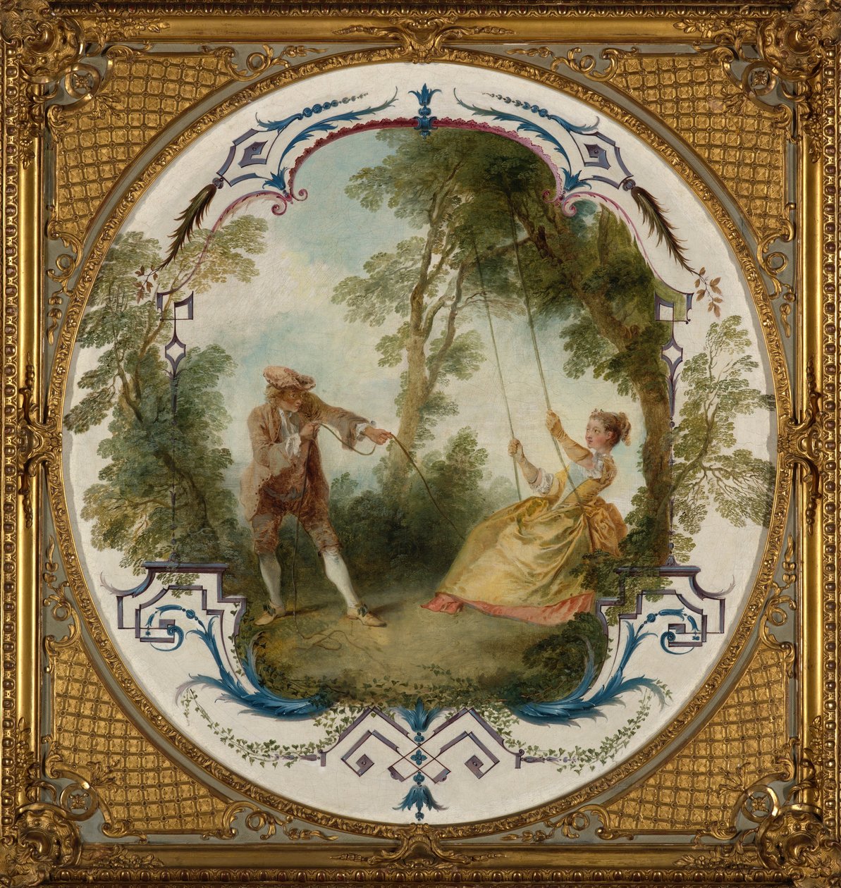 Huśtawka autorstwa Nicolas Lancret