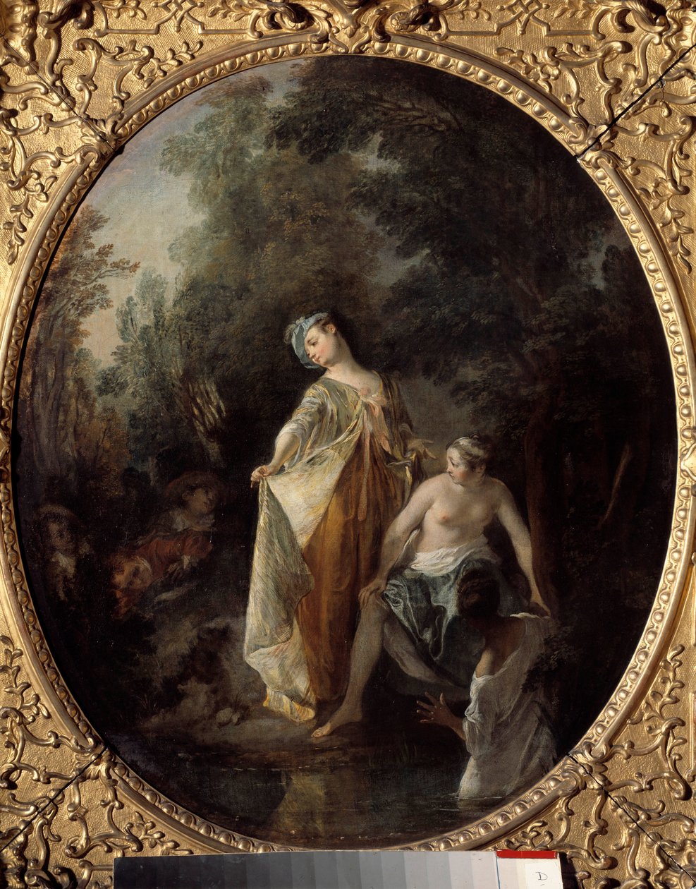 Kąpiących się. Obraz Nicolasa Lancreta (1690-1743) autorstwa Nicolas Lancret