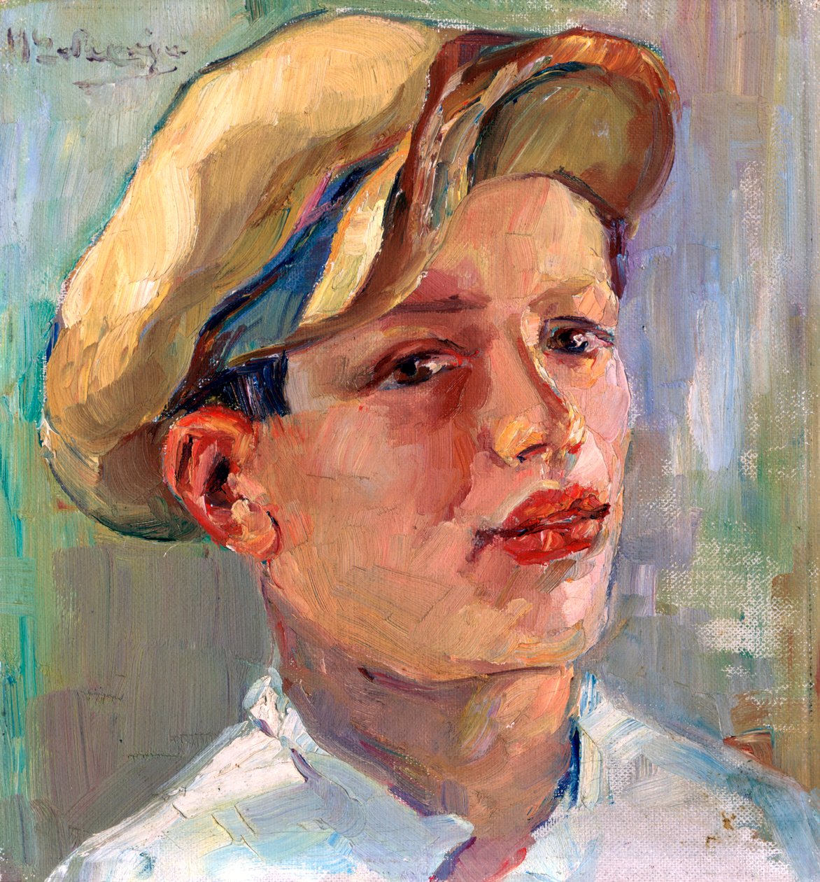 „Portret młodzieńca”, ok. 1883-1927 autorstwa Nicolas Lytras