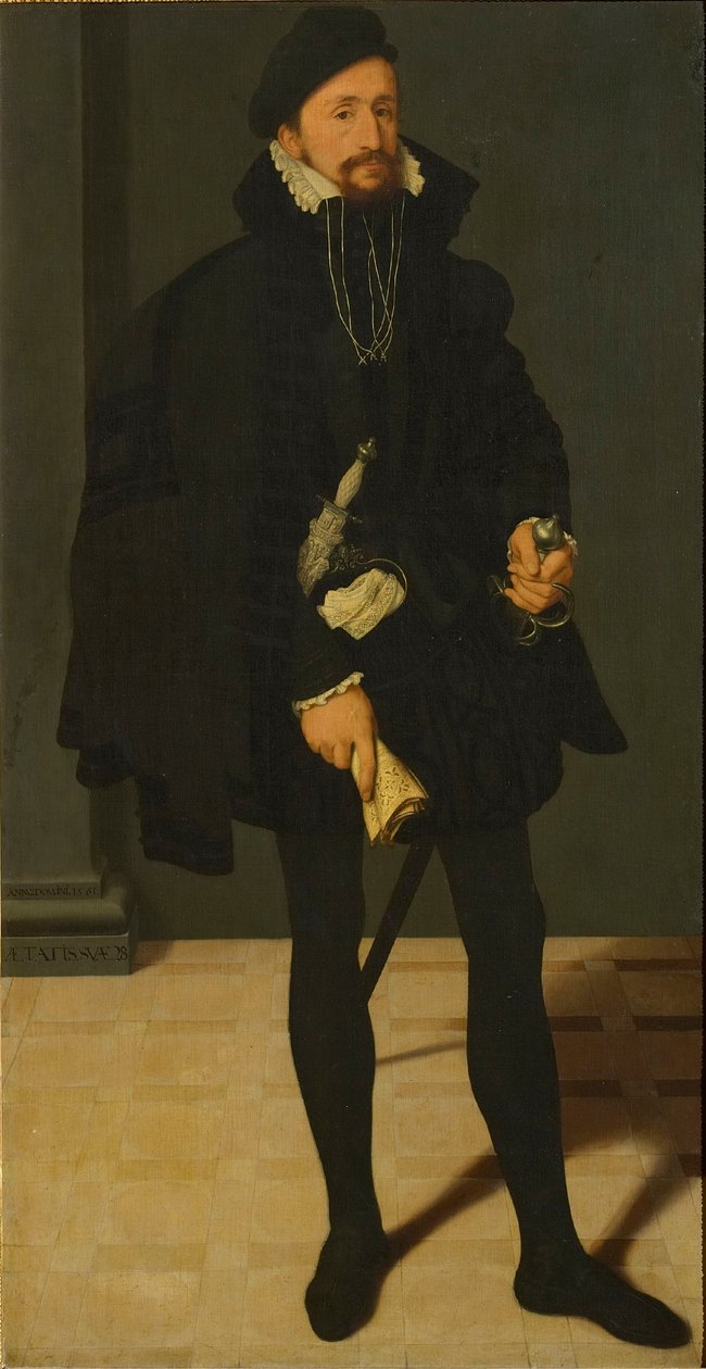 Portret Hansa Heinricha Pilgrama, 1561. autorstwa Nicolas Neufchatel