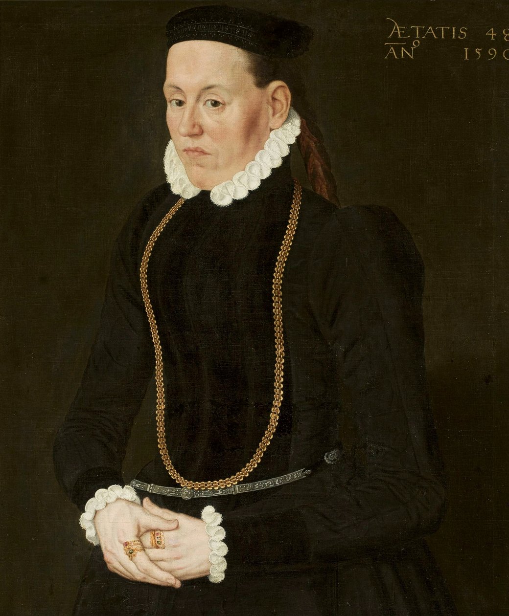 Portret patrycjuszki autorstwa Nicolas Neufchatel