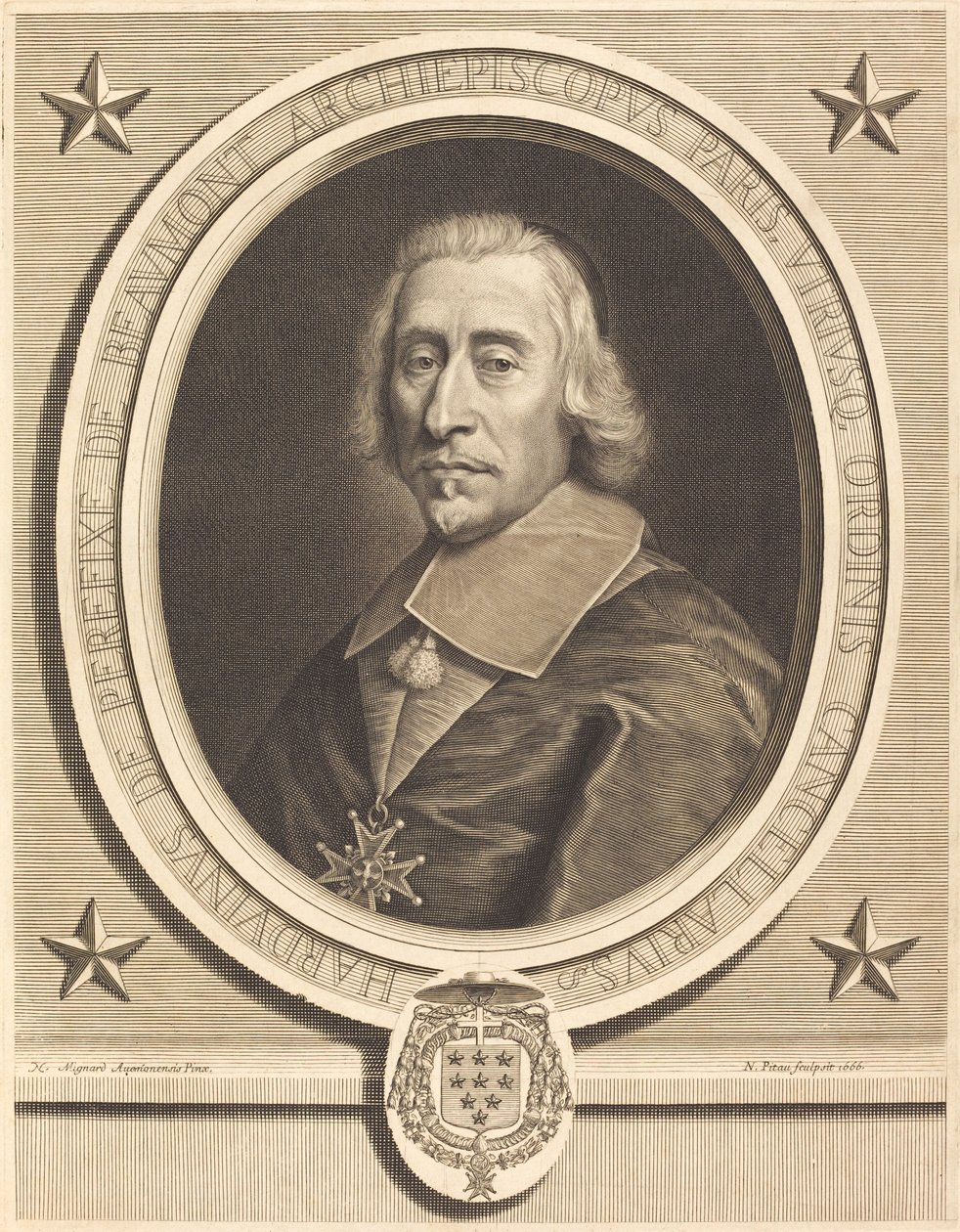Perefixes de Beaumont autorstwa Nicolas Pitau I after Pierre Mignard I